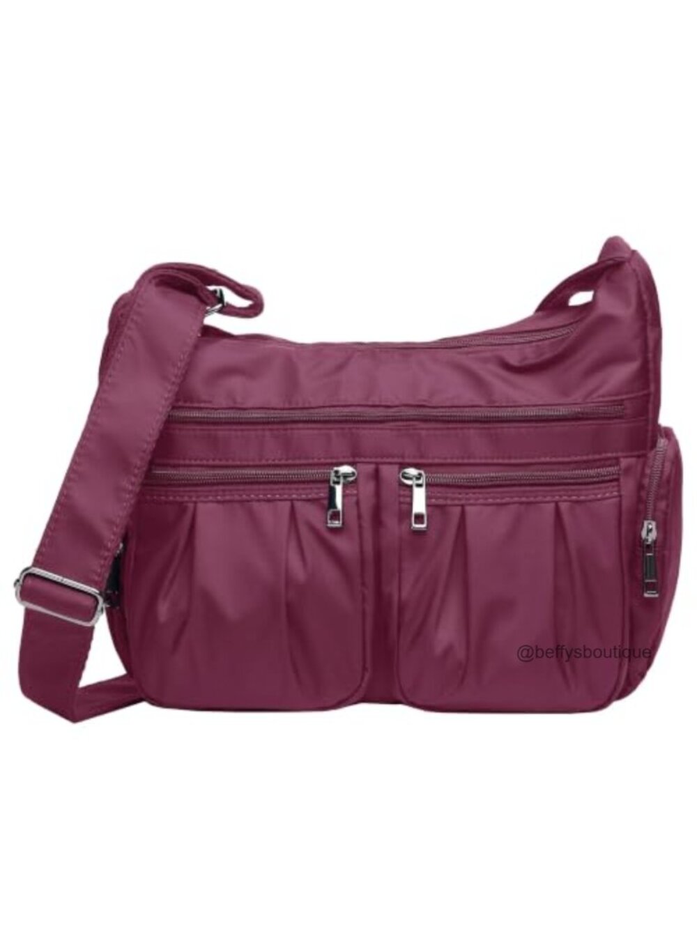 Waterproof Nylon Crossbody Bag Lightweight Travel Shoulder Handbag